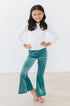 aquamarine-ribbed-velvet-bells Mila & Rose at Sophia's Style--12-24M--2